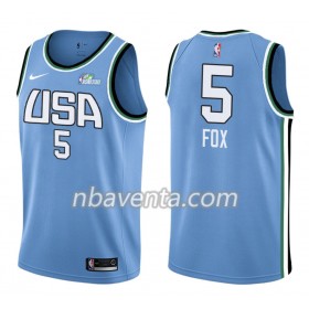 Camiseta Hombre Sacramento Kings De'Aaron Fox 5 Nike 2019 Rising Star Swingman